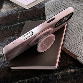 Phim Hoạt Hình Dễ Thương Màu Hồng Từ Giá Đỡ PC Ốp Lưng Điện Thoại IPhone 16 15 15pro Max 13 Mini 14 14pro 14max 12 11 Pro Max IX XR SE2 Plus Bìa Cứng P5