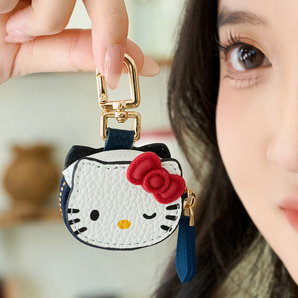 Hoạt Hình Dễ Thương KT Mèo Mặt Dây Chuyền Giá Trị Cao Hello Kitty Túi Đồ Trang Trí Móc Khóa Bé Gái Bạn Gái Quà Tặng