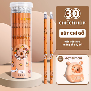 Bút Chì Gỗ 2B Dễ Thương- Bút Chì Hoạt Hình Cho Bé Tập Viết/Vẽ, Ngòi Bền, Nét Đậm