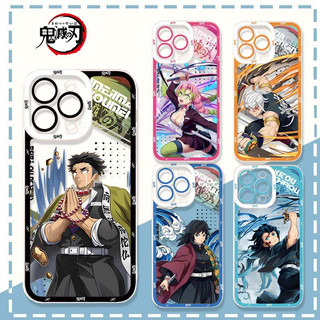 Ốp Điện Thoại Anime Demon Slayer Thoáng Mát Cho Redmi 14C 13 13C 4G 5G 12C 10C 9C 9T 9A 10 9 POCO C65 Vỏ Silicon Trong Suốt Nóng Mềm Mại Trong Suốt Chống Sốc Hoạt Hình