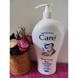 (chuyên sỉ) Combo 2 Sữa Tắm Dê Care 9x Cao Cấp 1 Chai 1200ml - Dưỡng Ẩm trắng da