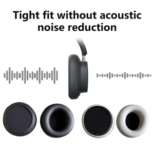 1 Cặp Miếng Đệm Tai Bằng Da Cho M500BE-K M700 M300 Tai Nghe Tương Thích Bluetooth Đệm Tai Nghe