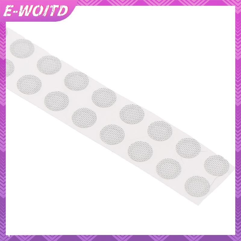 E-woitd 20 CÁI Bộ lọc tai nghe nhét tai bằng thép không gỉ Tai nghe lưới chống bụi có keo HNVN