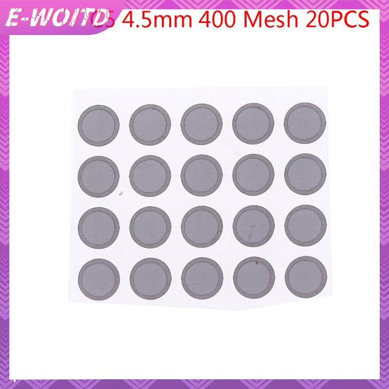 E-WOITD 20 Tai Nghe DIY Chỉnh Giấy Giảm Chấn Lưới Lọc Phía Trước Tăng HNVN Thấp