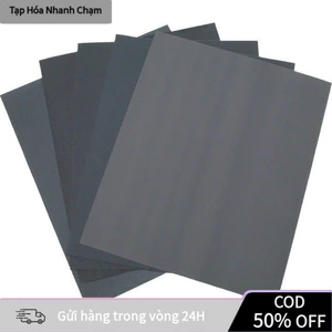 Giấy Nhám Mịn Đánh Bóng Gỗ, Resin, Ô Tô - Nhiều Cấp Độ - Chống Mòn, Bền Bỉ