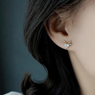 Bông Tai Zircon Bạc S925 Phong Cách Thanh Lịch, Idea Quà Tặng Perfect