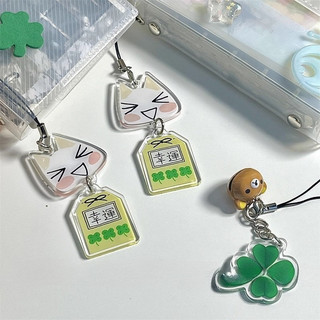 Anime Acrylic Móc Khóa Phụ Kiện Hoạt Hình Túi Mặt Dây Chuyền Móc Khóa Dễ Thương Quyến Rũ Trẻ Em Đồ Chơi Sinh Nhật Quà Tặng