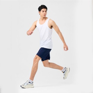 COMBO 3 Áo thun ba lỗ nam trắng Mentoris, chất liệu 95% cotton, tôn dáng, thể thao, thấm hút mồ hôi CB3MC02