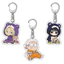 HK1 SAKAMOTO NGÀY Acrylic Móc Khóa Shin Asakura Mặt Dây Chuyền LU BOOTANG Phụ Kiện Anime Ngoại Vi KH1