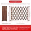 Hàng rào sân vườn tại nhà ROLY, Hàng rào bằng gỗ 50 / 70cm có thể sử dụng, Xịt sơn nhiều lớp co giãn ngoài trời bền / không mùi Hàng rào lưới mắt cáo mở rộng Trang trí sân vườn
