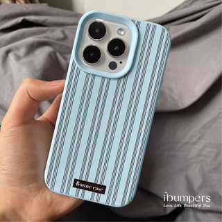 ibumpers Ốp Điện Thoại iPhone Họa Tiết Sọc Dọc Đơn Giản Cho IPhone 16 15 14 12 13 11 Pro Max IP 7 8 Plus X XS XR Ốp Lưng Silicon Lỏng Mềm