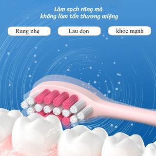 【BabyJoy】Bàn Chải Điện Cho Bé 5 Chế Độ Đa Năng,Bàn Chải Sóng Âm Trẻ Em,chống nước IPX7,Bàn chải mềm