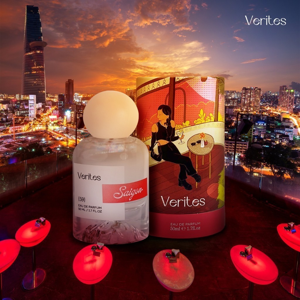 Mô tả Bộ Sưu Tập 3 Hương Nước Hoa Nữ VERITES The City of Love EDP 20% 50ml - 1