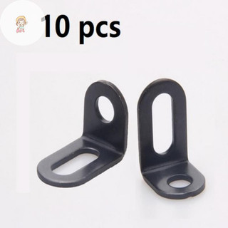 Twe 10 Chiếc Góc Kim Loại Nẹp Góc Phải Chữ L Nẹp Đen VN
