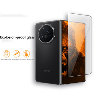 9D Full Cover Kính Cường Lực Trong Suốt Cho Huawei Honor Magic V5 V3 Vs3 V2 RSR 5G Phim Bảo Vệ Chống Trầy Xước Bảo Vệ Màn Hình
