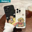 ibumpers Ốp lưng Iphone Hàn Quốc Cute Capybara In Hình nhám Ốp điện thoại Mỏng Silicone Mềm Chống Sốc Cho Iphone 15 14 12 13 11 Pro Max IP 7 8 Plus Iphon X XS XR Xs Max