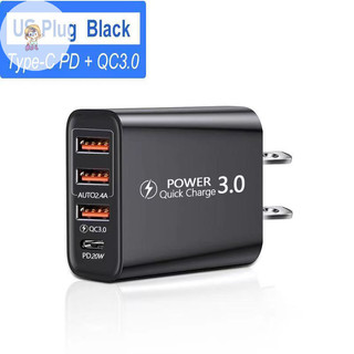 Bộ sạc TWE 1PC 3USB + Bộ chuyển đổi điện thoại đa năng sạc Type-C VN