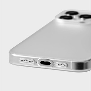 [JLK] High Quality Super Thin Sand Blasting PC Light Crystal Clear Case For iPhone 16 15 14 13 12 Pro Max Plus Transparent Matte Cover Ốp điện thoại mờ trong suốt phun cát siêu mỏng chất lượng cao