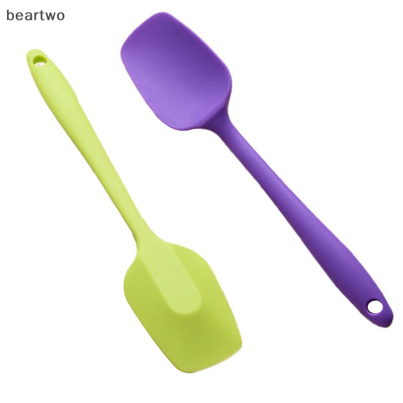 < Beartwo > 1 Dụng Cụ Cạo Nướng Bánh Làm Dày Thìa Trộn Batter Scraper Chống Dính Bơ Trộn Dụng Cụ Nấu Ăn Nhà Bếp Đẹp