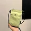 Túi đựng điện thoại Nylon FUJIOU, Dây da Ví điện thoại vuông phong cách Nhật Bản, Dây đeo nhẹ có thể điều chỉnh màu trơn Túi đeo chéo vải nhỏ hoạt động