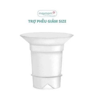 Đệm giảm/hạ size phễu máy hút sữa, cup hút sữa rảnh tay Maymom tương thích với Spectra, Medala và các máy phễu cổ dài