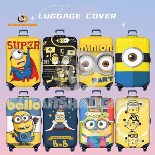 Minions Hành Lý Có Thể Giặt Được Vali Bảo Vệ Chống Trầy Xước Vali Phù Hợp Với 18-32 Inch