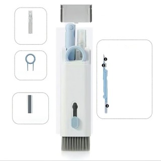 Bộ Dụng Cụ Vệ Sinh Laptop - Máy tính - Bàn Phím - Tai Nghe Airpod Đa Năng 7 in 1 Siêu Nhỏ Gọn Macbox  SUNND