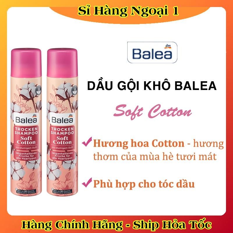 Dầu gội khô Balea giúp tóc mềm mượt hiệu quả của Đức- Date mới Đủ Bill
