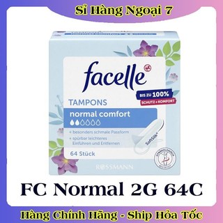 Băng vệ sinh Tampon Facelle Đức đầy đủ size - Date mới Đủ Bill
