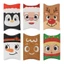 TUYỆT VỜI 10 Chiếc Gối Hộp Giấy, Túi Đựng Kẹo Ông Già Noel Di Động Ông Già Noel Elf, Phim Hoạt Hình Giáng Sinh Vui Vẻ Cầm Tay Có Thể Gập Lại Túi Quà Giáng Sinh Trang Trí Tiệc Giáng Sinh