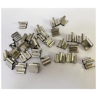 100 CÁI Dụng cụ giữ bấc kim loại, Giá đỡ bấc cho nến bấc gỗ