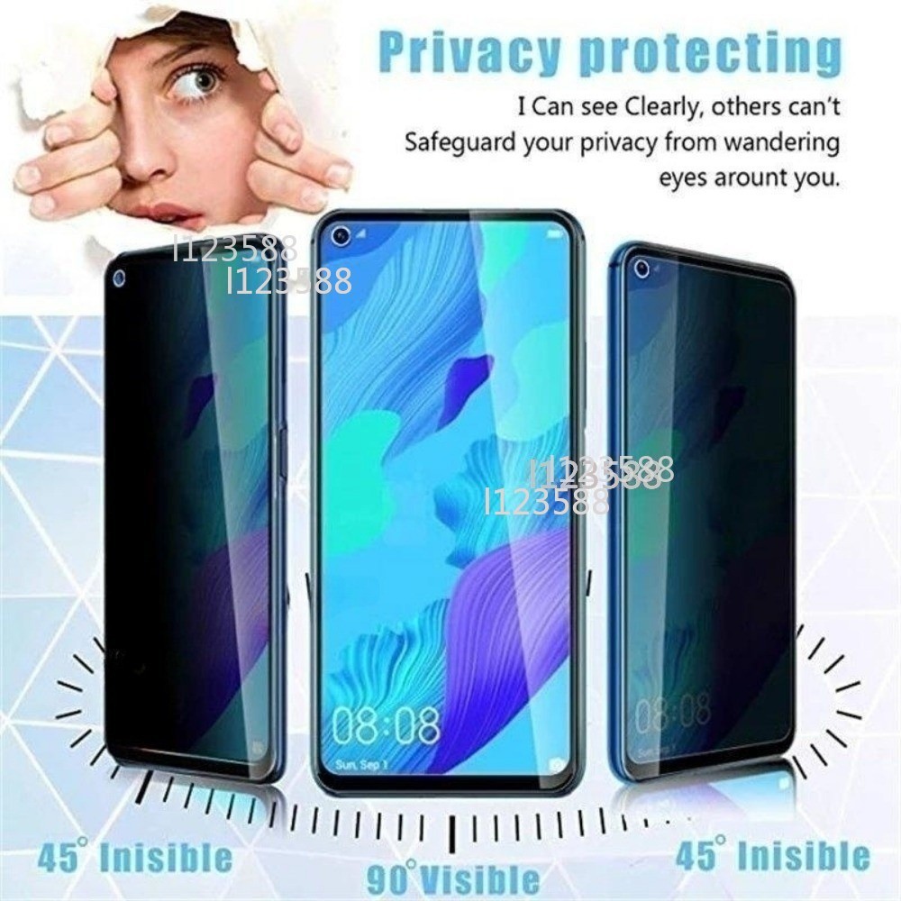 Kính cường lực bảo mật chống gián điệp cho Realme C85 Pro C 85 C85Pro 4G 5G 2025 RealmeC85 Bảo vệ màn hình Full Cover Bảo vệ màn hình riêng tư Phim phía trước