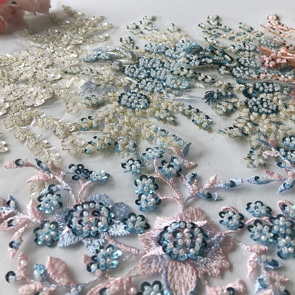 THFENG Sequined Thêu Miếng Dán DIY - Hoa Lấp Lánh Cho Trang Phục Sân Khấu