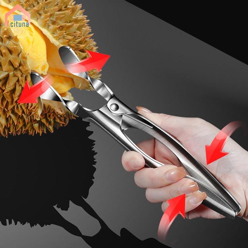 Dụng cụ phá vỏ sầu riêng bằng thép không gỉ Dễ dàng mở sầu riêng trái cây