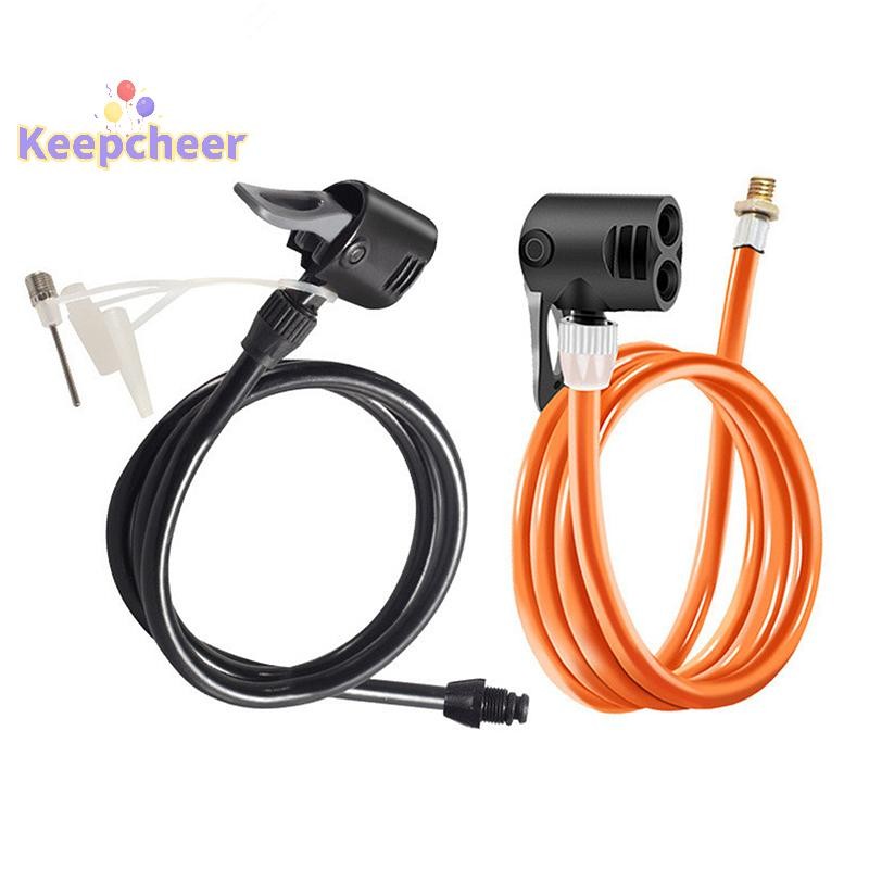 [Keepcheer] Ống mở rộng máy bơm không khí Ống bơm không khí Đầu nối máy bơm không khí xe đạp Máy bơm hơi lốp Phụ kiện vòi bơm [Mới]