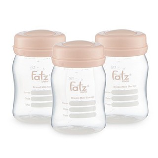 Bộ 3 Bình Trữ Sữa Mẹ FATZBABY 150ml FB0120N
