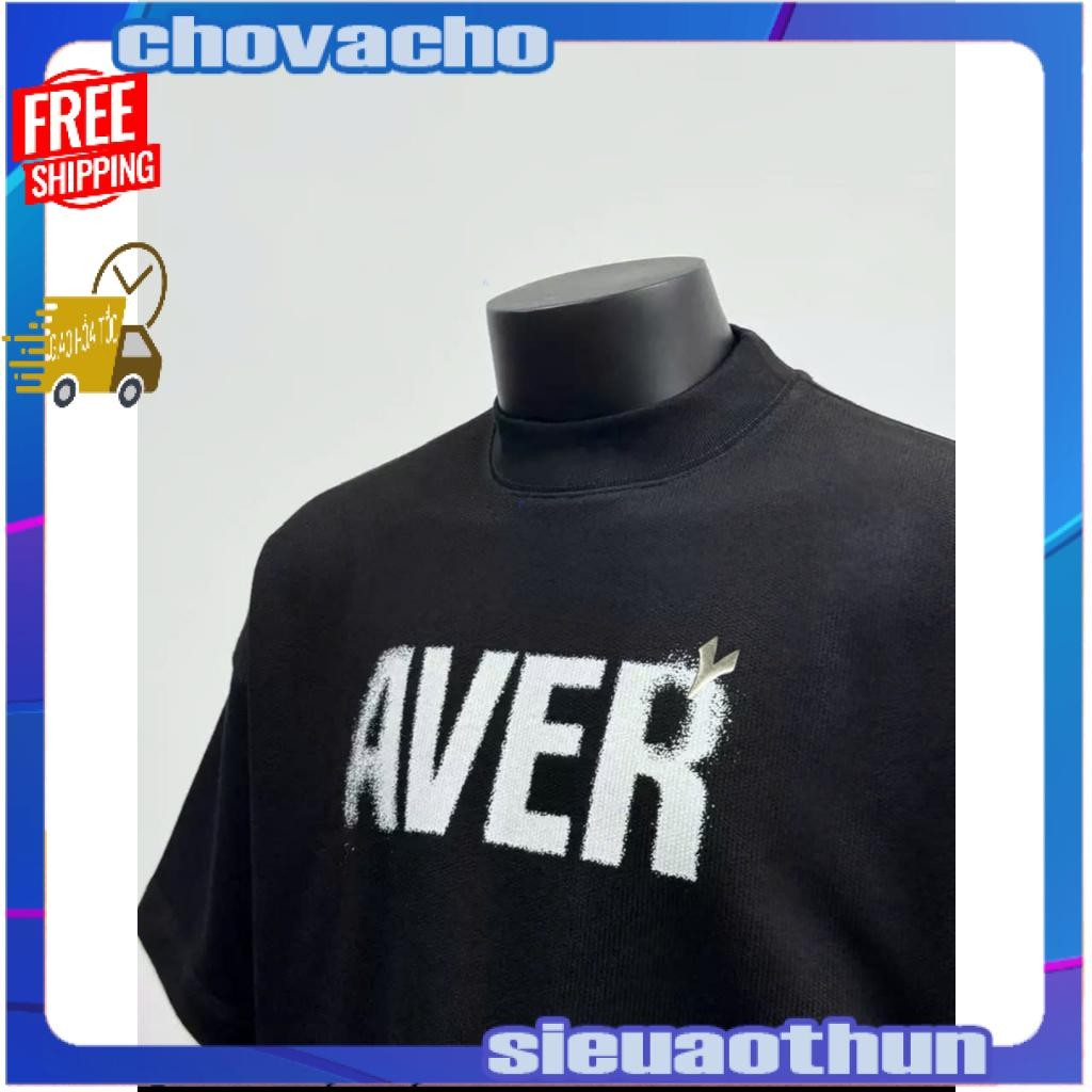 Áo thun Stee Cổ tròn AVER Localbrand ICVCVNI Unisex
