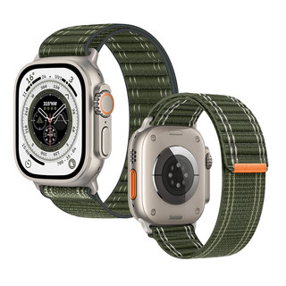 Dành Cho Apple Watch Dây Đeo 2024 Mới Nylon Vòng Dây Đeo Cho iWatch Band Ultra 2 49mm 46mm 45mm 44mm 42mm 41mm 40mm 38mm Series Dây Thể Thao