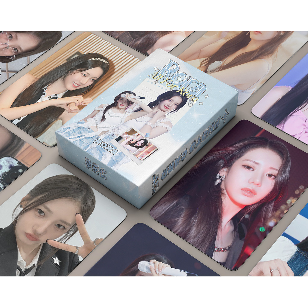 50-124 chiếc BM Holographic Lomo Cards Like That BABYMONS7ER SHEESH Hologram Photocards MONSTIEZ AHYEON ASA CHIQUITA PHARITA RAMI RORA RUKA Bưu thiếp Laser YM