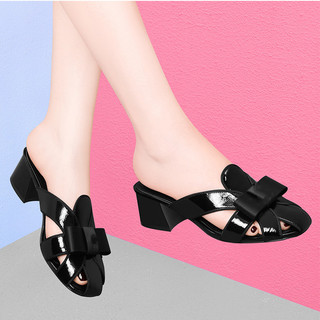 Dép Sục Nữ thời trang kiểu dáng trẻ trung năng động, gót 5 phân, da nano bóng mềm đi êm chân Top Women Shoes - Mã D733