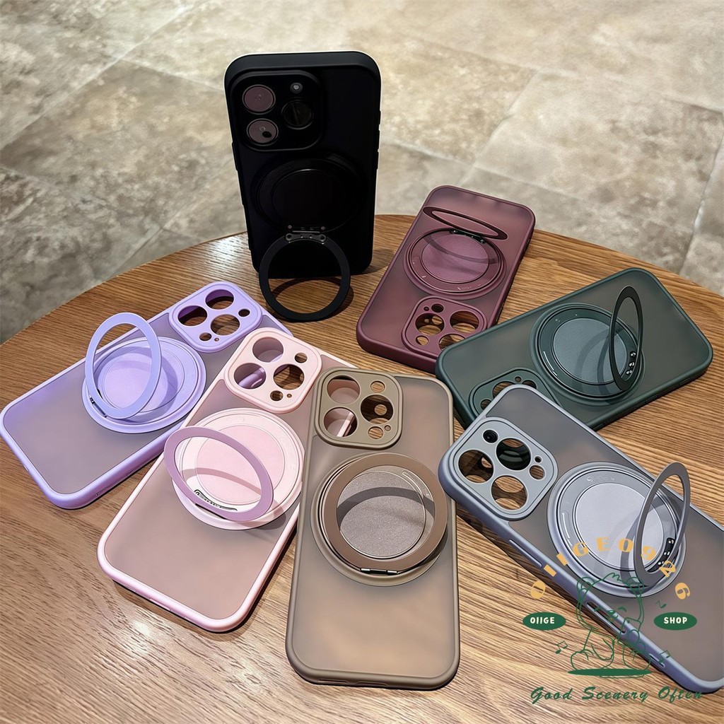 Từ tính của cảm giác da 360 khung xoay Vỏ điện thoại iphone16 Pro Max 15 14 13 12 11 vỏ cho vỏ iPhone Vỏ mềm silicon TPU chống sốc