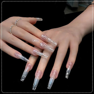 ANNIES Gel sơn móng tay kim cương lấp lánh phản quang, không nhờn, dạng hộp, cho nghệ thuật móng tại salon