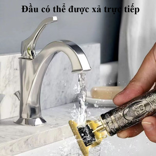 Máy Cạo Râu & Tỉa Tóc Đa Năng - Sạc USB Tiện Lợi, Không Dây, Thiết Kế Nhỏ Gọn Cho Nam/Nữ