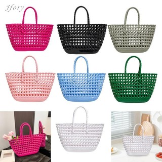 Túi Tote dệt nữ Jfory Ví du lịch Túi tay cầm nhẹ để đi lại
