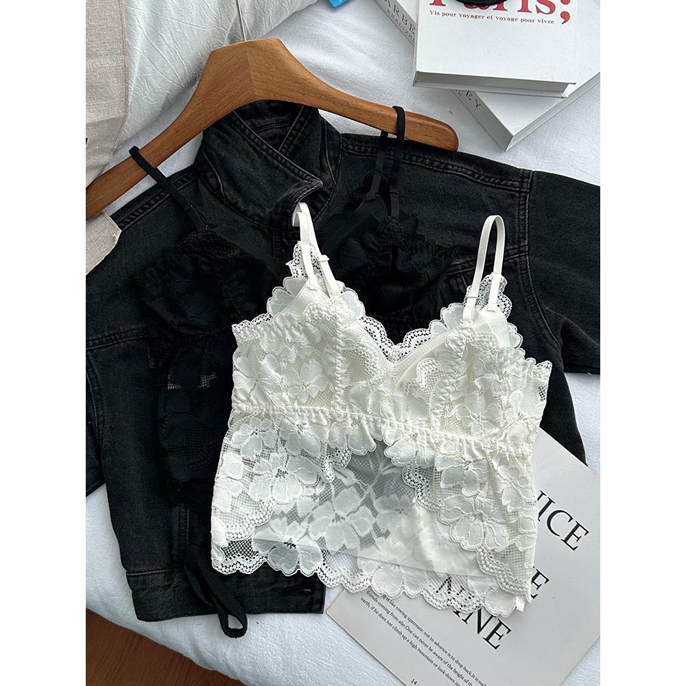 Ren Pháp Lưng Đẹp Cổ Chữ V Cổ Tròn Nữ Giữa Chiều Dài Ống Top