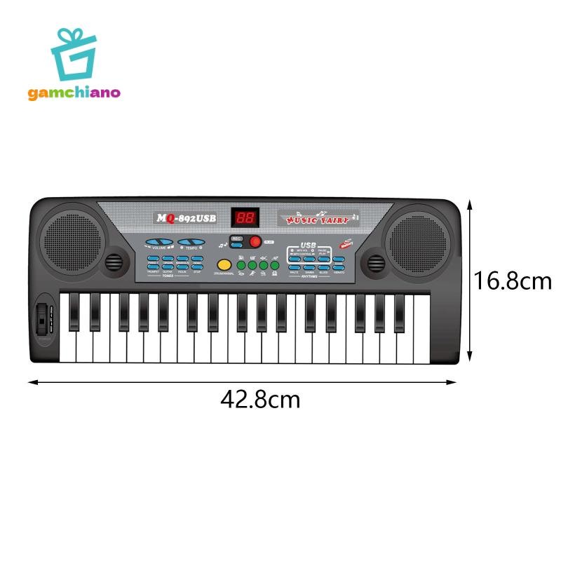 Gamchiano Bàn Phím Đàn Piano Cho Trẻ Em Âm Nhạc Bàn Phím Điện Tử Giáo Dục Đồ Chơi Âm Nhạc Học Tập Sớm Đồ Chơi Cho Đảng Ngoài Trời