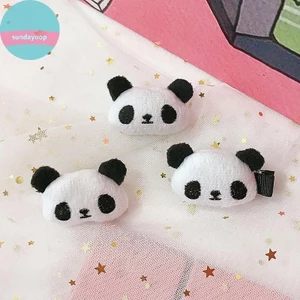 Sund Hoạt Hình Dễ Thương Sang Trọng Gấu Trúc Co Giãn Tóc Cho Nữ Cô Gái Hình Động Vật Buộc Kẹp Phụ Kiện Tóc VN