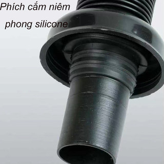 Ống thoát nước bồn rửa mặt, Chống Rò Rỉ, Chống mùi và chống côn trùng, Đầu Cao Su Dễ Lắp