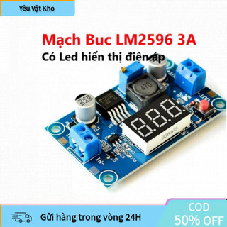[COD] LM2596S DC-DC Buck Converter – Mạch Hạ Áp Có Màn Hình LED, Dễ Dùng