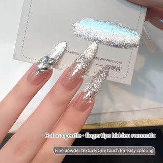 ANNIES Siêu Nhấp Nháy Bạc Mắt Mèo Từ Tính Sơn Móng Tay 16mlUV Gel Vĩnh Viễn Sơn Móng Tay